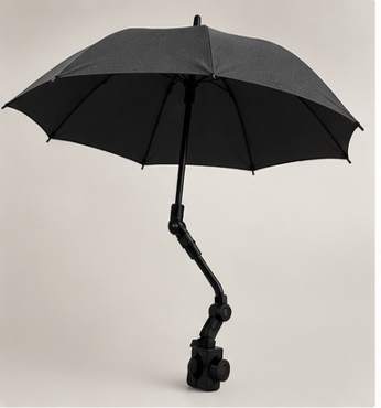 The Signature - Håndfri paraply – Sort - 
