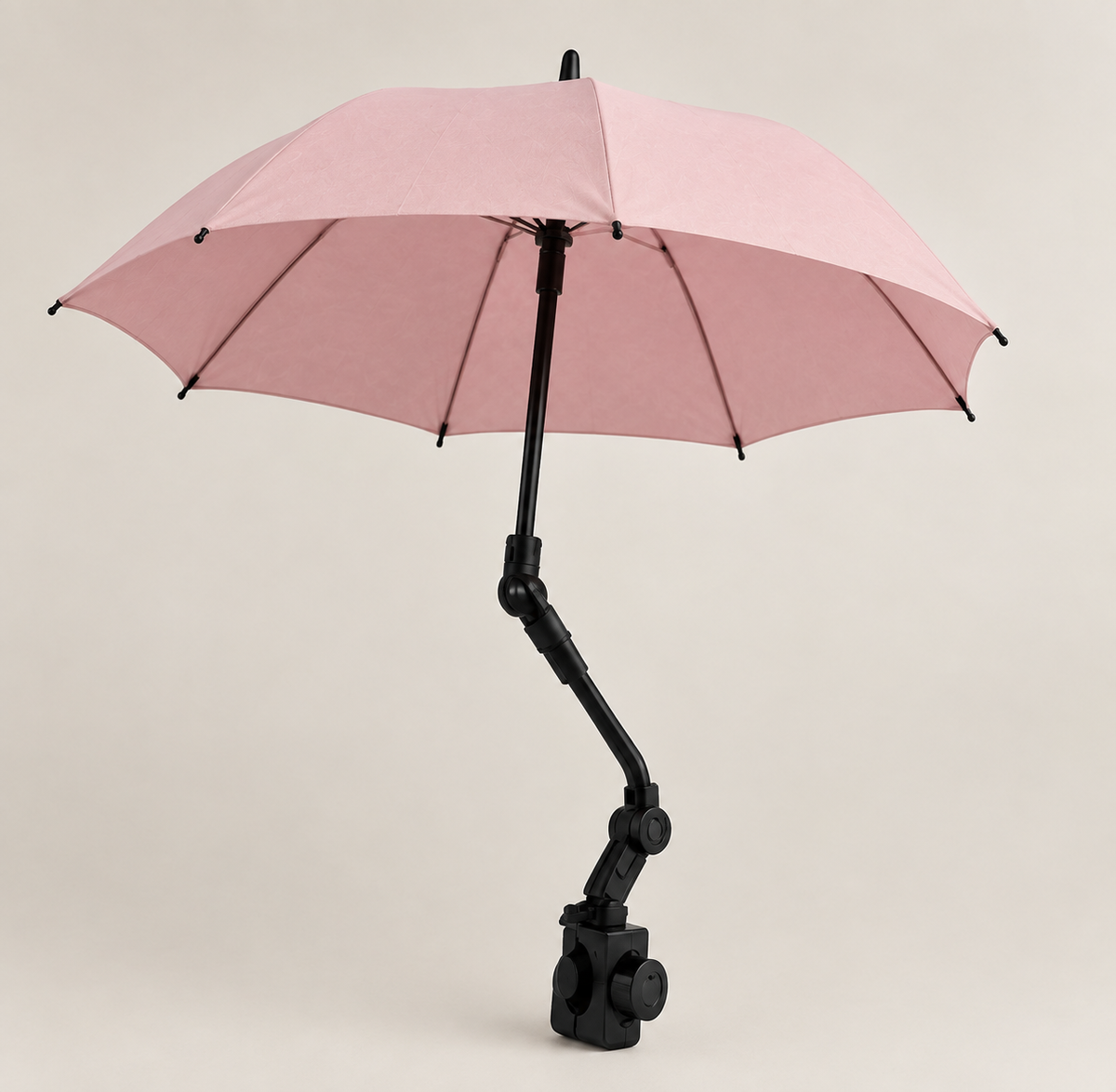 Håndfri paraply – Støvet rosa